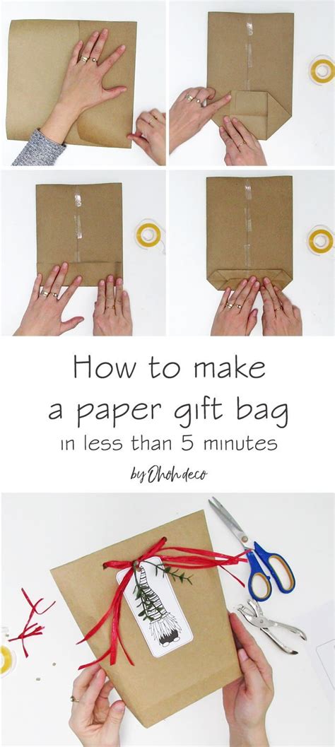 easy diy gift bag