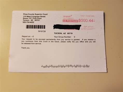 Nothing like jury duty summons to tell you… | I saw it in Tucson