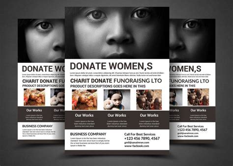 Donation Flyer Examples 的图像结果