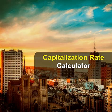 Image result for Direct Capitalization Rate Formula