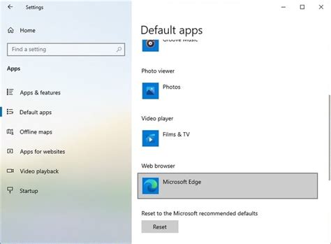 Image result for Set Up Default Programs Windows 1.0