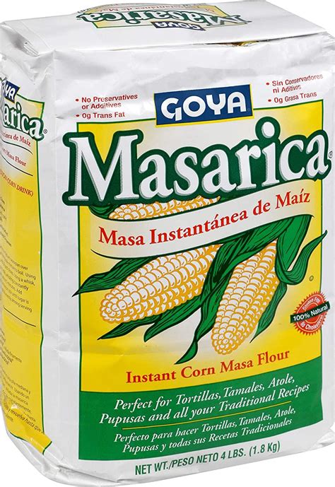 Goya Foods Masarica Instant Corn Masa Flour 4 lb - Authentic Mexican ...