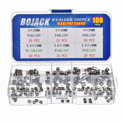 BOJACK Christmas Light Fuses Kit 3.6x10mm Mini Fuse Nepal | Ubuy