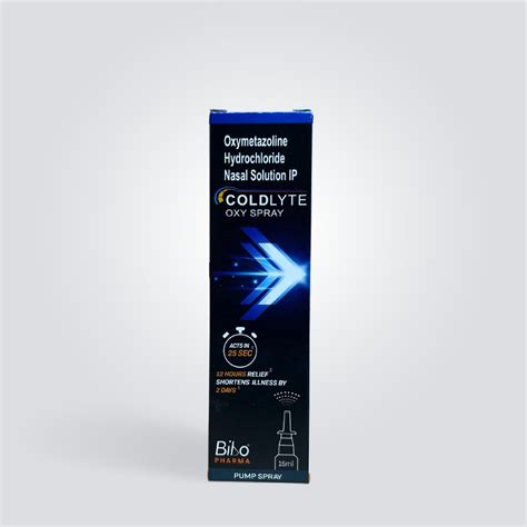 Coldlyte Oxy Spray | Decongestant Spray | First Pump Spray | 15ML – Bibo