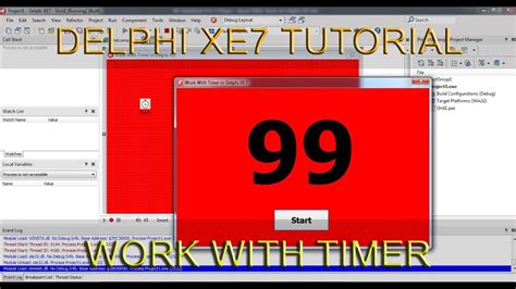 Delphi Timer 的图像结果