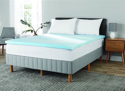 Mainstays 2" Gel Infused Memory Foam Mattress Topper, Twin - Walmart.com