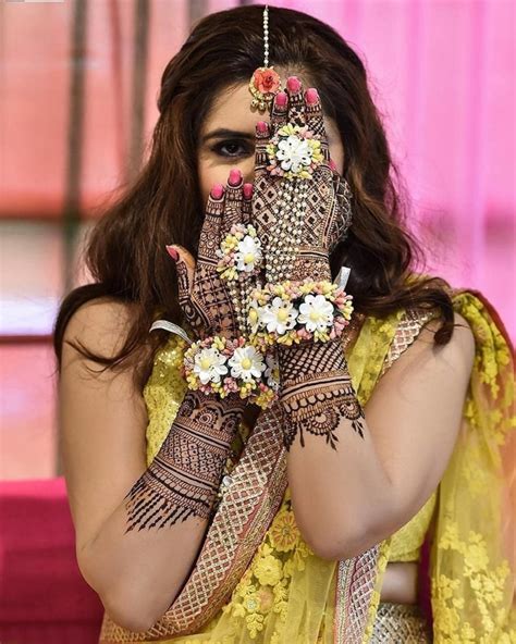 20 + Stunning Floral Jewellery for Haldi Ceremony