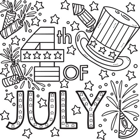 Fourth Of July Coloring Pages Printable - King Printables