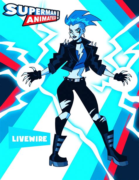 David Jamison on Twitter: "Livewire… " Superhero Characters, Dc ...