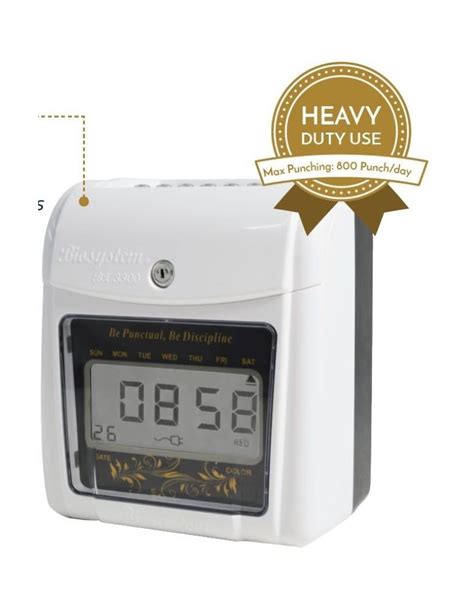 Image result for Biosystem Punch Card Machine How to Use