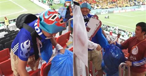 FIFA World Cup 2022: Japan Fans Clean Up After Qatar vs Ecuador Game