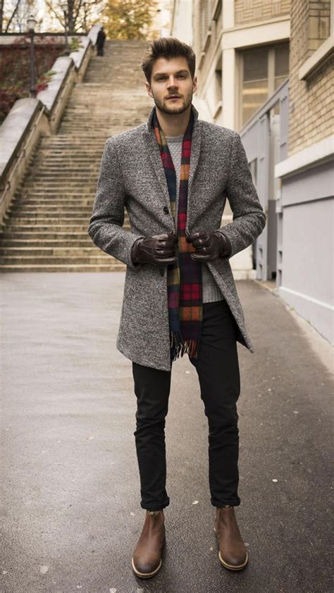 35+ Gorgeous Men's Winter Outfits Ideas To Keep Warm And Still Looks ...