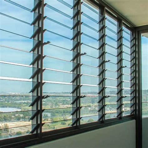 OEM Louvre Window Panels Wholesale, Custom Tinted Jalousie Glass Size ...
