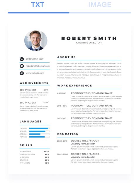 Image result for View Resumes Examples