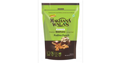 Makhanawalas Pudina Punch Roasted Makhana 80 Gm : Buy Makhanawalas ...