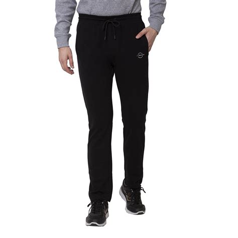 Buy Black Regular Fit Track Pants for Men | Status Quo