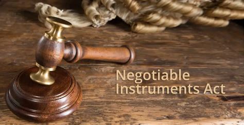 What is the Negotiable Instruments Act, 1881?