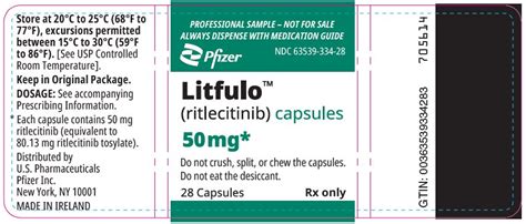 LITFULO (ritlecitinib) Capsules Supplier Cost Price In India