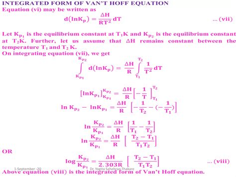 Lect. 4 chemical potential of an ideal gas vant hoff reaction isotherm ...