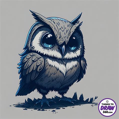 Cute Owl Drawings 4 - Things to Draw