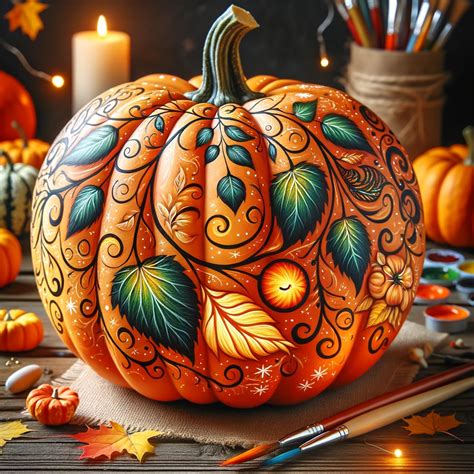 100 Unique Pumpkin Painting Ideas Way Easier Than Carving! | Veganoga ...