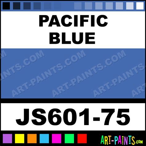Pacific Blue Artists Colors Acrylic Paints - JS601-75 - Pacific Blue ...