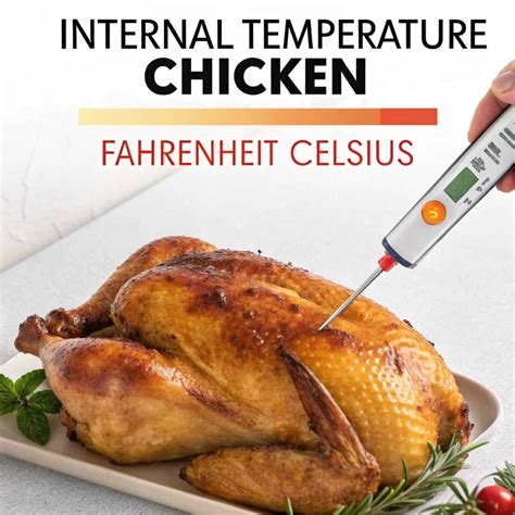 Chicken Internal Temp Guide (Safe Cooking Temperatures) - Chefjar
