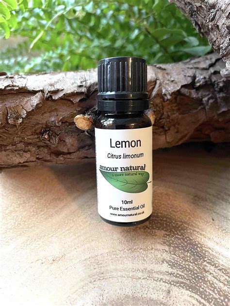 Lemon Pure Essential Oil 10ml - Refreshing Citrus Essential Oils
