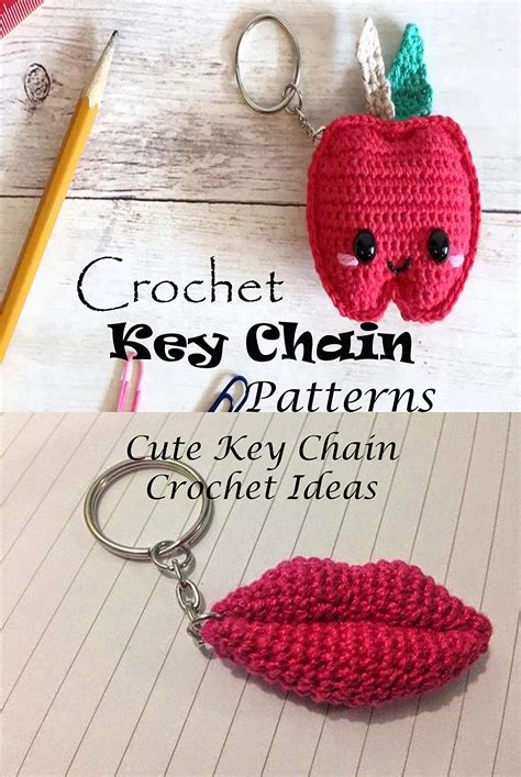 Crochet Key Chain Patterns 的图像结果