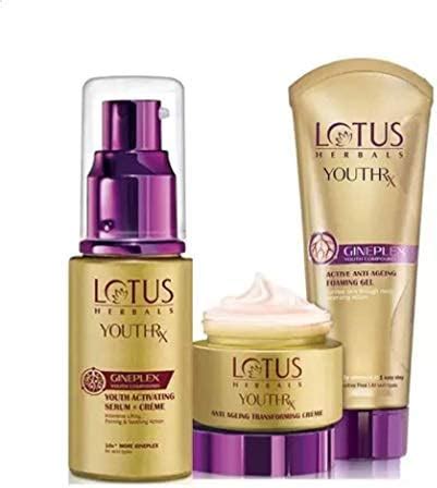 Lotus YouthRx Anti-Ageing Combo Pack (Serum 30 ml + Transforming Creme ...