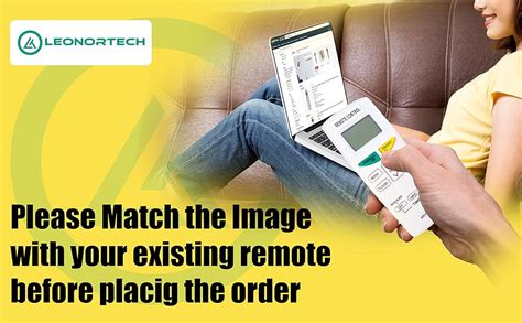 LeonorTech® Air Conditioner Remote Compatible with Daikin Split Ac ...