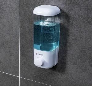 PACTIV Multi Purpose Wall Mounted Liquid Soap/Shampoo/Hand Wash/Lotion ...