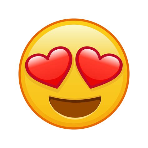 Heart Eyes Emoji Simple at Marjorie Clouse blog