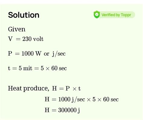 An electric heates works on 230 Volt Ac has resistance of 1000 ohm ...