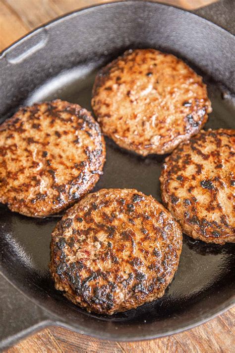 Cast Iron Skillet Burgers - Plain Chicken