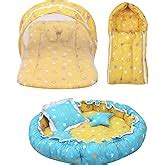 Infantbond Designer Mattress with Net | Baby Sleeping Bag | Carry Bed ...