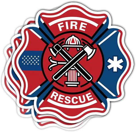 Firefighter Decal Sticker, 911 Firefighter Sticker, Fire Helmet ...