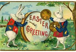 Image result for Antique Easter Bunny