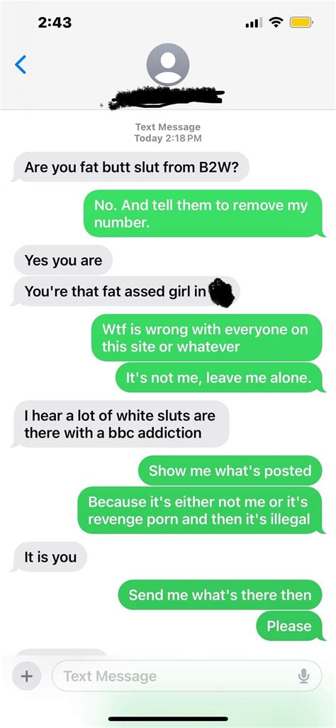 Neighbor’s boyfriend contacted me, lied to me about pornographic pictures and videos of me being ...