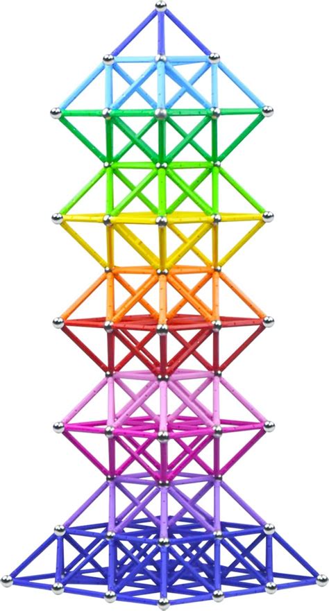 Veatree 145 Pieces Magnetic Building Sticks Building Blocks India | Ubuy