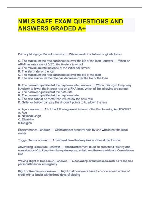 Image result for NMLS Practice Test