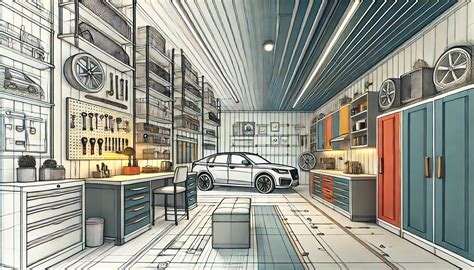 Innendesign-Ideen für die Garage für einen stilvollen und funktionellen ...