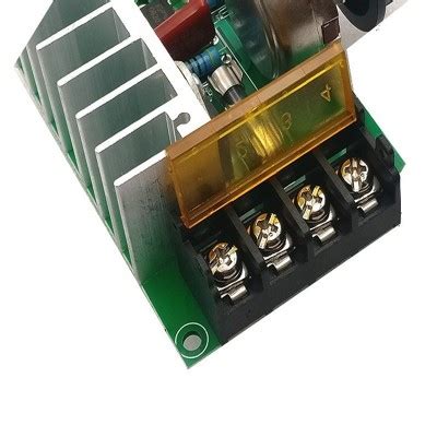 4000W High-Power Thyristor Electronic Regulator Dimming Speed ...