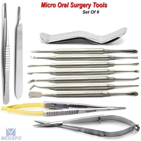 Buy Micro Periodontal Oral Surgery Kit Surgical Instruments Dental ...