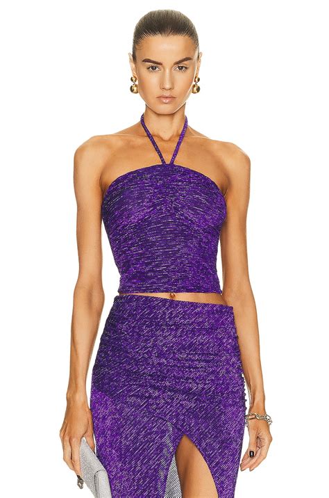 IRO Liviar Top in Purple | FWRD