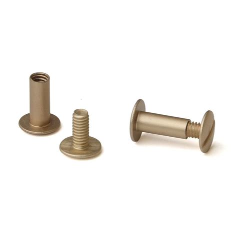 Chicago Screw Posts - TruBind Aluminum Binding Posts & Screws - 1/2 ...