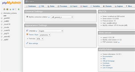 PHP My Admin Tutorial 的图像结果