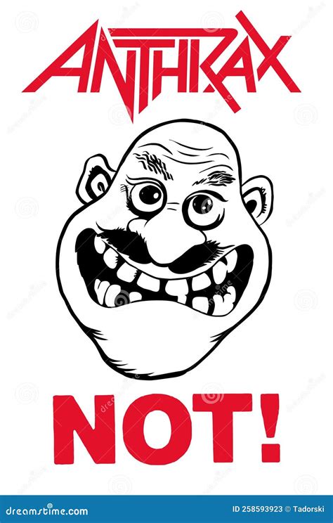 Anthrax, Thrash Metal Band Vector Logo. Editorial Stock Photo ...