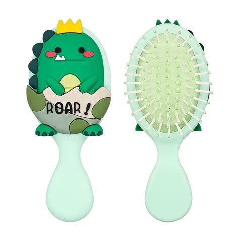 Buy PALAY Hair Brush for Kids Cartoon Dinosaur Toddler Paddle Hair ...