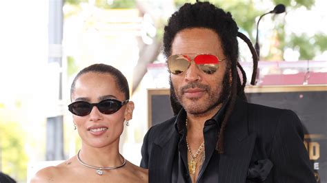 Zoë Kravitz and Channing Tatum make rare appearance to support dad Lenny Kravitz – see photos ...